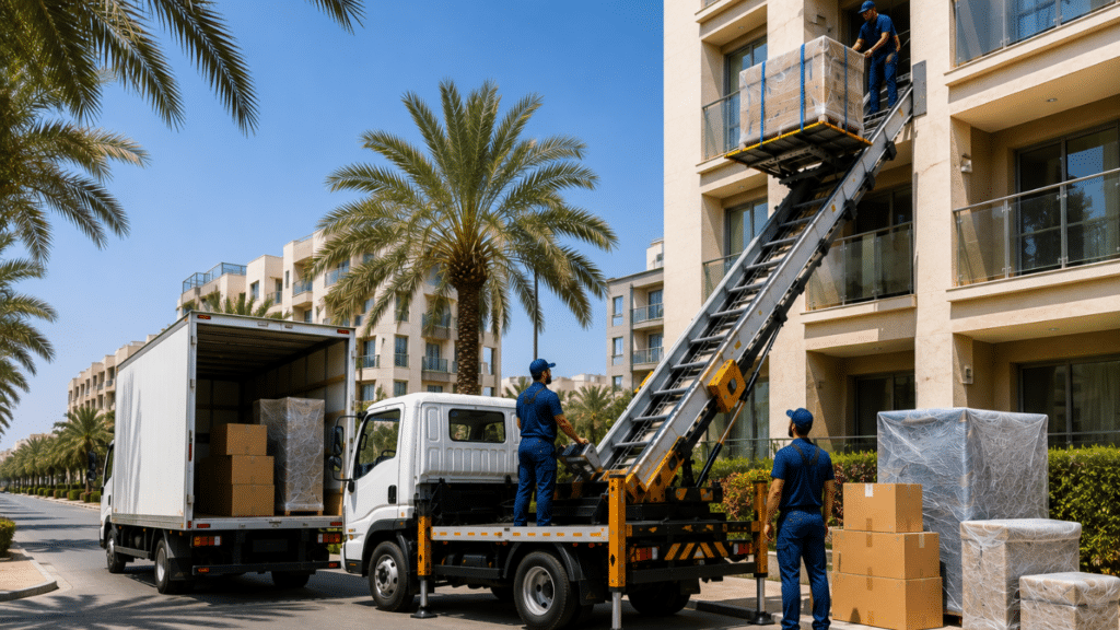 ونش رفع الأثاث